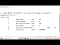 JS lecture 4 Arithmetic Operators in Javascript