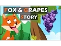 Download Lagu THE FOX and THE SOUR GRAPES Story in English | Short Story for Kids