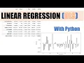 Train and Evaluate a linear regression OLS model in python