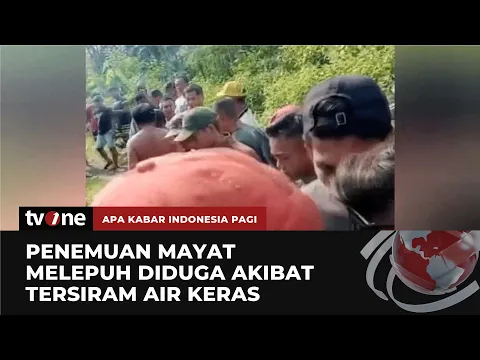 Diduga Korban Pembunuhan dengan Air Keras, Mayat Pria DItemukan dengan Luka Melepuh