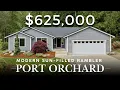 Inside this Sun-Filled Rambler on 1 29 Acres Port Orchard WA
