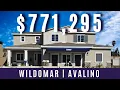 Wildomar CA New Home Tour Avalino by D R Horton from 771K Residence 3015 Model Home Near Murrieta