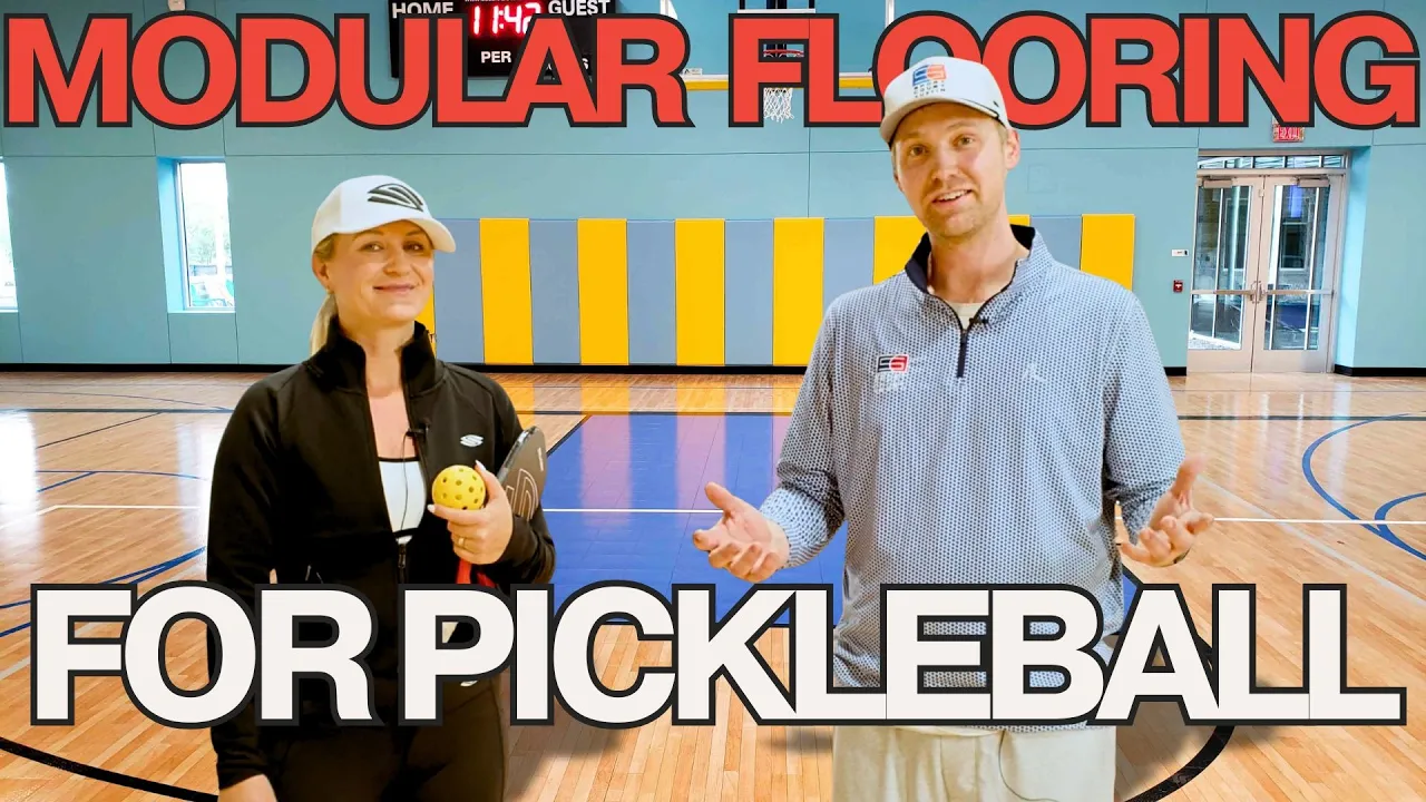 Is Modular Indoor Flooring Good for Pickleball?