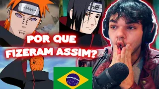 (É UMA DECEPÇÃO?) REACT DUBLAGEM OFICIAL DE NARUTO SHIPPUDEN