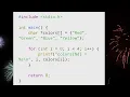 CS3251 UNIT 3 Array of Pointer in c