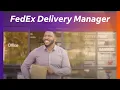More control over deliveries with FedEx Delivery Manager
