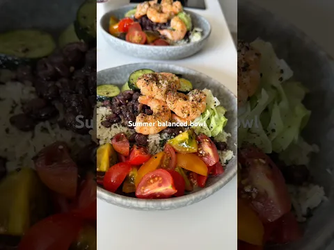 Summer balanced bowl