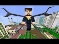 KEREM COMMISSIONER LIFTED THE CITY IN THE AIR TO PROTECT US!😱 - Minecraft