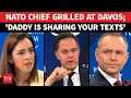 Lagu 'Daddy Trump Coming For You’: NATO Chief Brutally Grilled; Finland Stubb Left Speechless | Greenland