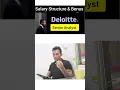 How much does Senior Analyst make in Deloitte