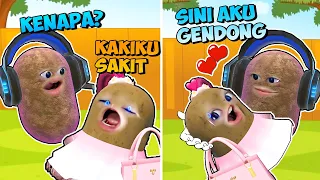 Download Hati MOMON DEG DEG-AN di Gendong ATUN @BANGJBLOX | Roblox MP3