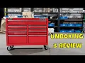 Harbor Freight Tool Box Workbench Assembly Review Yukon 46 Inch