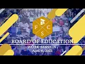 Forsyth County Schools Board of Education Work Session April 8 2025
