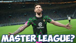 eFootball Master League and the Hard Reality