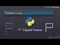 38 Python program to print P pattern like a pyramid Technical BaatCheet Rajiv Sir