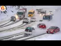 Icy Road Madness Caught on Camera - Winter Chaos #15