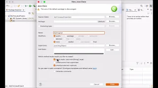 Java - How to Create a New Java Project in Eclipse 2025