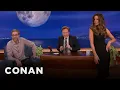 Stephen Merchant Asks Kate Beckinsale To Try On His Shoes CONAN on TBS