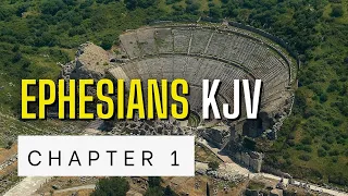 Letter to the Ephesians Chapter 1 KJV Bible Words No music