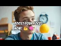 7 Powerful Tips to Boost Your Daily Focus and Productivity