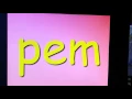 Nonsense Words