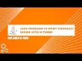 Java Program to Print Fibonacci Series Tamil