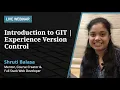 Introduction to GIT Experience Version Control