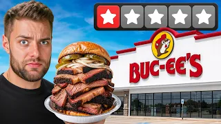 I Ate Every Food at the World s BIGGEST Gas Station Buc-ee s