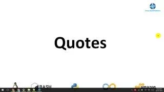 Shell Quotes