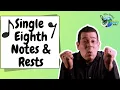 Music Theory for Beginners Single Eighth Notes and Rests