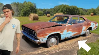 RESURRECTING An Abandoned 1972 Plymouth Duster!