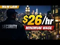 NYC Security Guard Minimum Wage Is Now New Law Explained