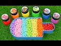 Download Lagu Satisfying Video l How to make Mixing Beads FROM Rainbow Ice Cream Bathtub AND Painting Cutting ASMR