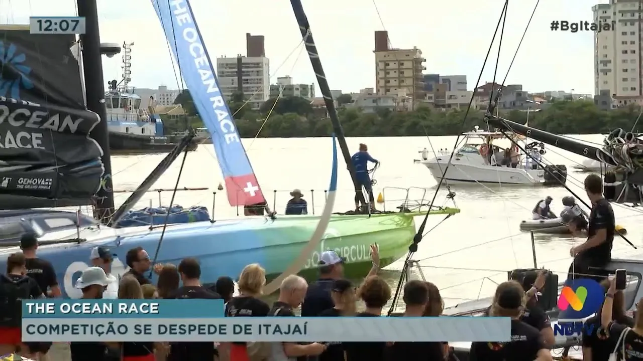 The Ocean Race: competição se despede de Itajaí