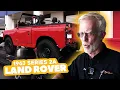 Looking Over A Sweet 1963 Land Rover Series 2A Oil Everywhere