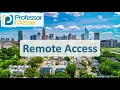 Remote Access - CompTIA A 220-1102