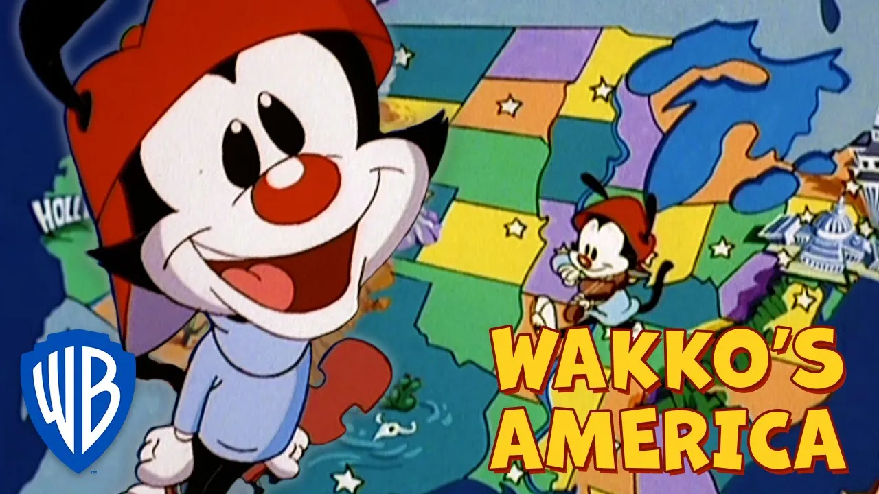 Animaniacs SING-ALONG 🎤 | Wakko’s America | WB Kids Animaniacs SING-ALONG 🎤 | Wakko’s America | WB Kids
