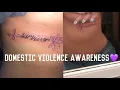 My Domestic Violence Awareness Tattoo
