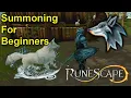 Runescape 3 - Summoning For Beginners How to get started 2020
