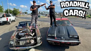 The Roadkill Rotsun vs The Leaf Blower Monza Race Heads Up. Who wins?
