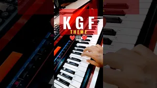 KGF Theme Song On Keyboard Yash Shortvideo Shortsfeed Shortsvideo Shorts 