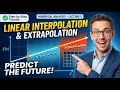 Linear Interpolation Extrapolation Explained Numerical Analysis Lecture 5