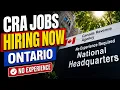 Entry-Level CRA Jobs Open In Ontario With Salary Up To 73 595