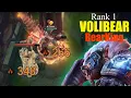 Rank 1 Volibear vs Mordekaiser - BearKing or Xiong Wang Volibear