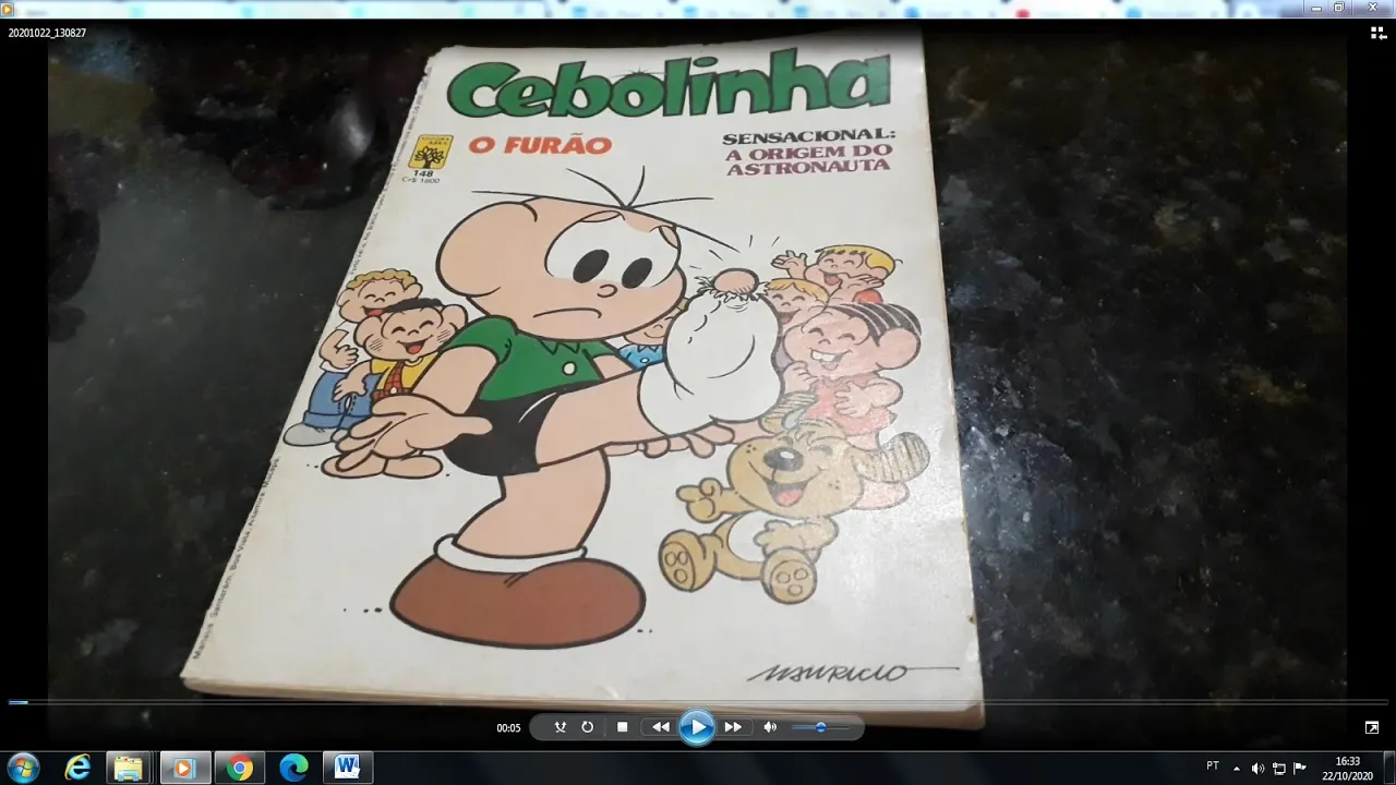 Gibi da coleção: Cebolinha nº 148 Editora Abril (ano: 1985)