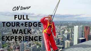 CN Tower Tour EdgeWalk - 1 168ft FULL EXPERIENCE Toronto Canada