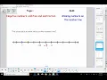 3 Missing numbers on the number line