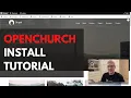 OpenChurch 3 Quick Install