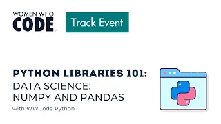 Python Libraries 101 Data Science Numpy and Pandas