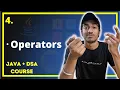 What are OPERATORS in JAVA JAVA DSA COMPLETE COURSE